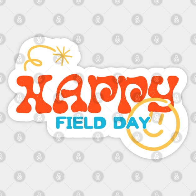Happy field day Sticker by Mymoon